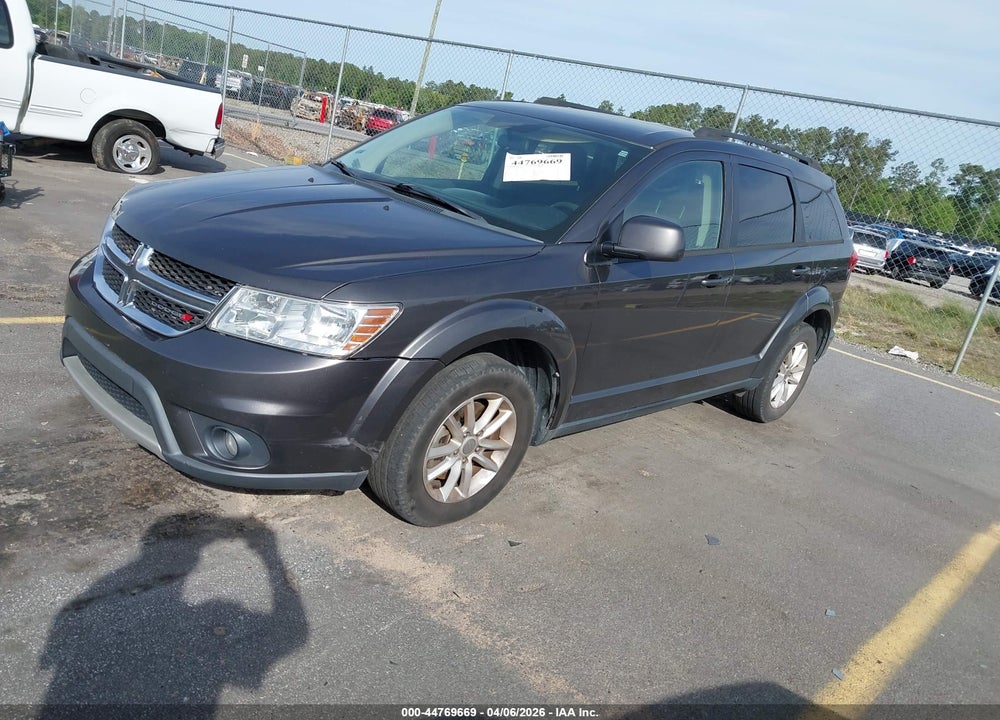 2015 DODGE JOURNEY SXT VIN: 3C4PDCBG1FT742451