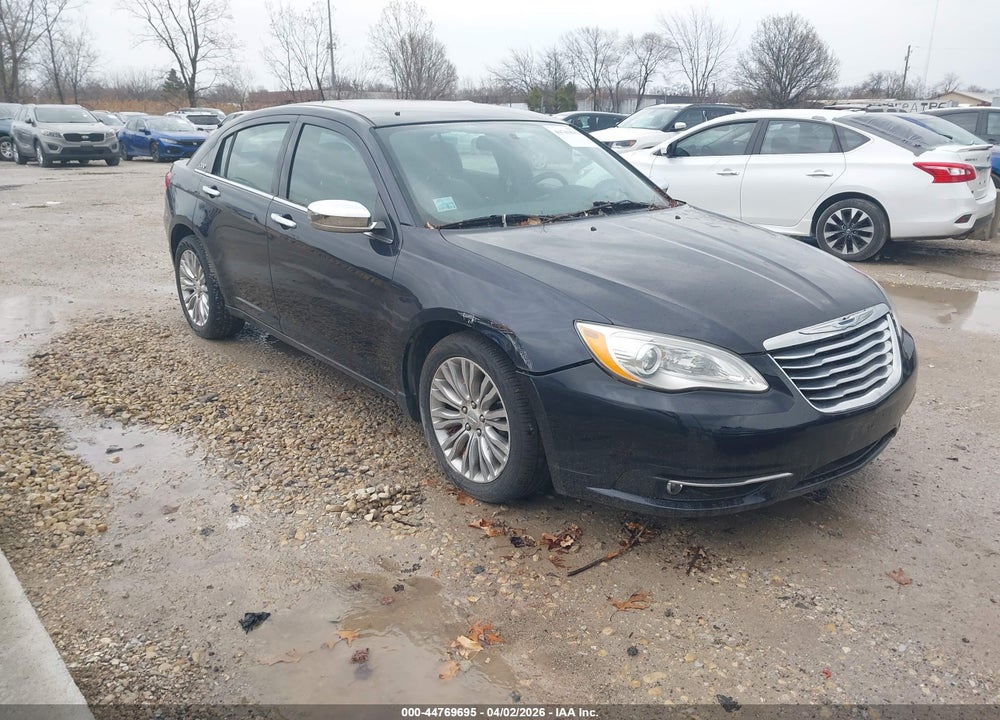 2012 CHRYSLER 200 LIMITED VIN: 1C3CCBCG3CN326606