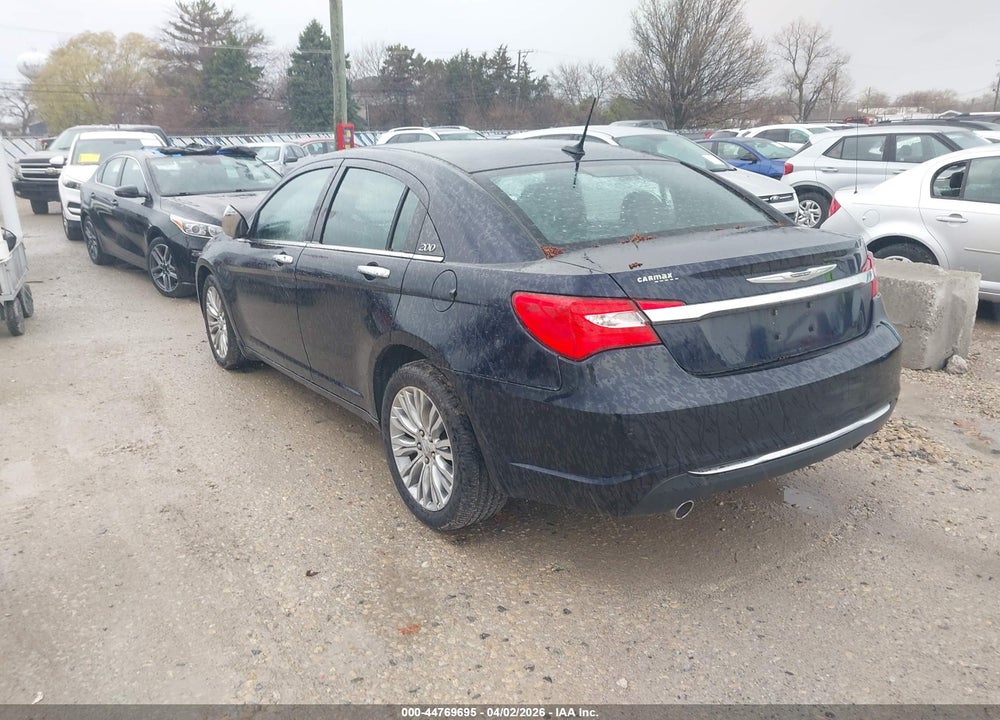 2012 CHRYSLER 200 LIMITED VIN: 1C3CCBCG3CN326606