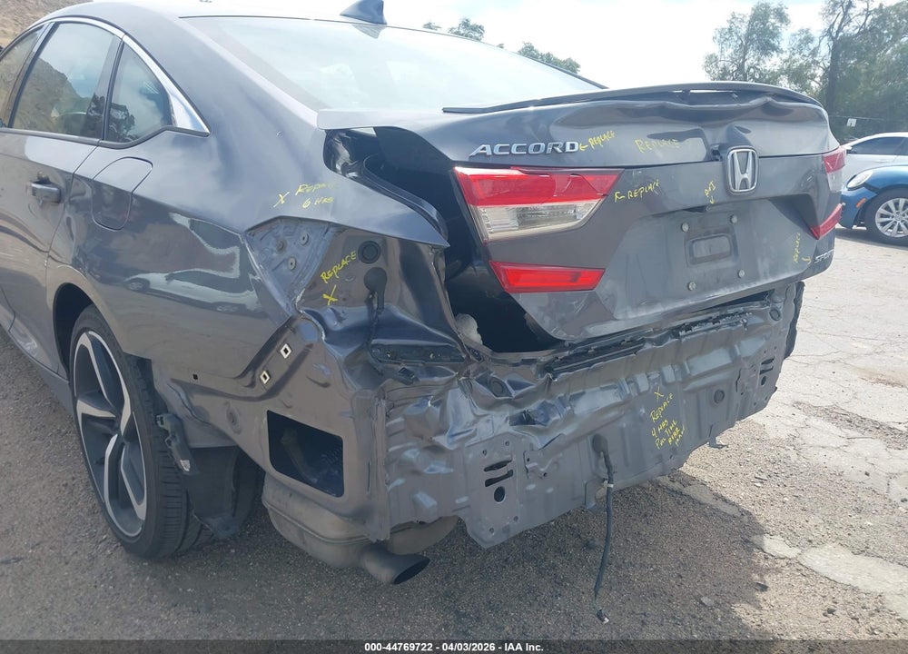 2019 HONDA ACCORD SPORT VIN: 1HGCV1F38KA099235