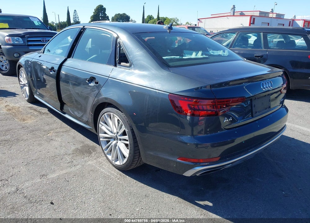 2019 AUDI A4 45 PREMIUM VIN: WAUENAF47KN013824