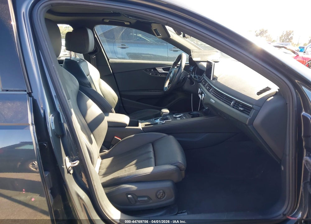 2019 AUDI A4 45 PREMIUM VIN: WAUENAF47KN013824