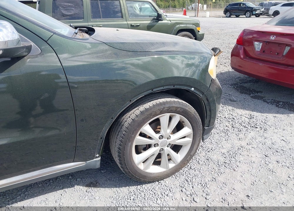 2011 DODGE DURANGO CREW VIN: 1D4SD4GT2BC593174