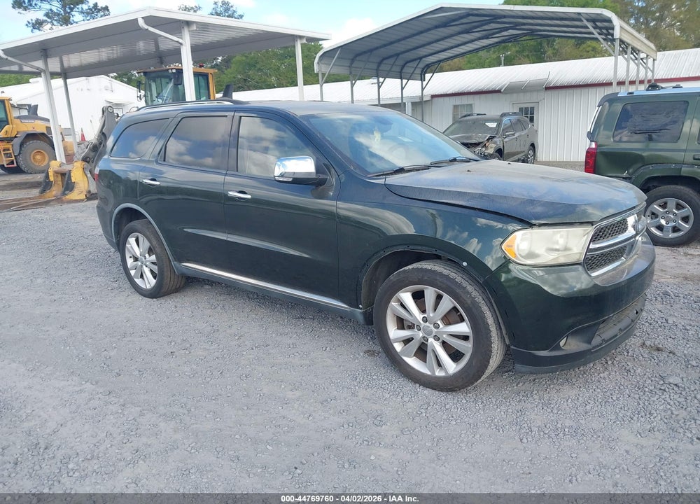 2011 DODGE DURANGO CREW VIN: 1D4SD4GT2BC593174
