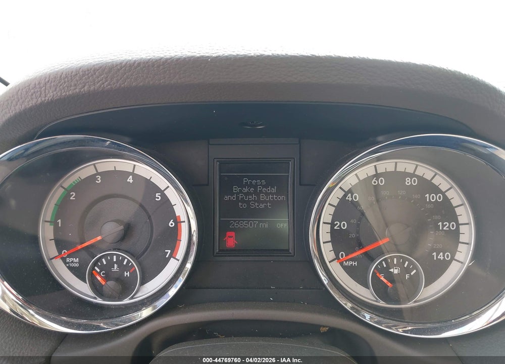 2011 DODGE DURANGO CREW VIN: 1D4SD4GT2BC593174