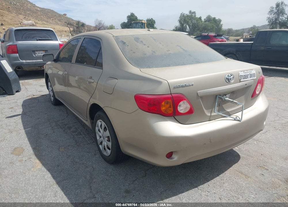 2009 TOYOTA COROLLA LE VIN: 1NXBU40E49Z086639
