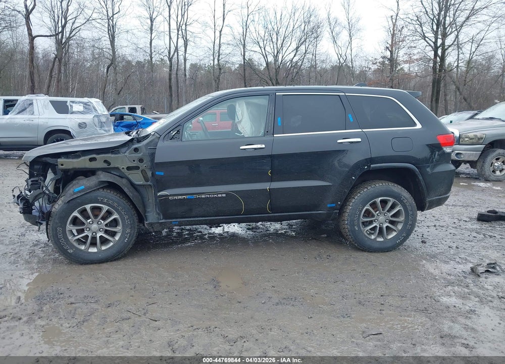 2014 JEEP GRAND CHEROKEE OVERLAND VIN: 1C4RJFCM7EC324039