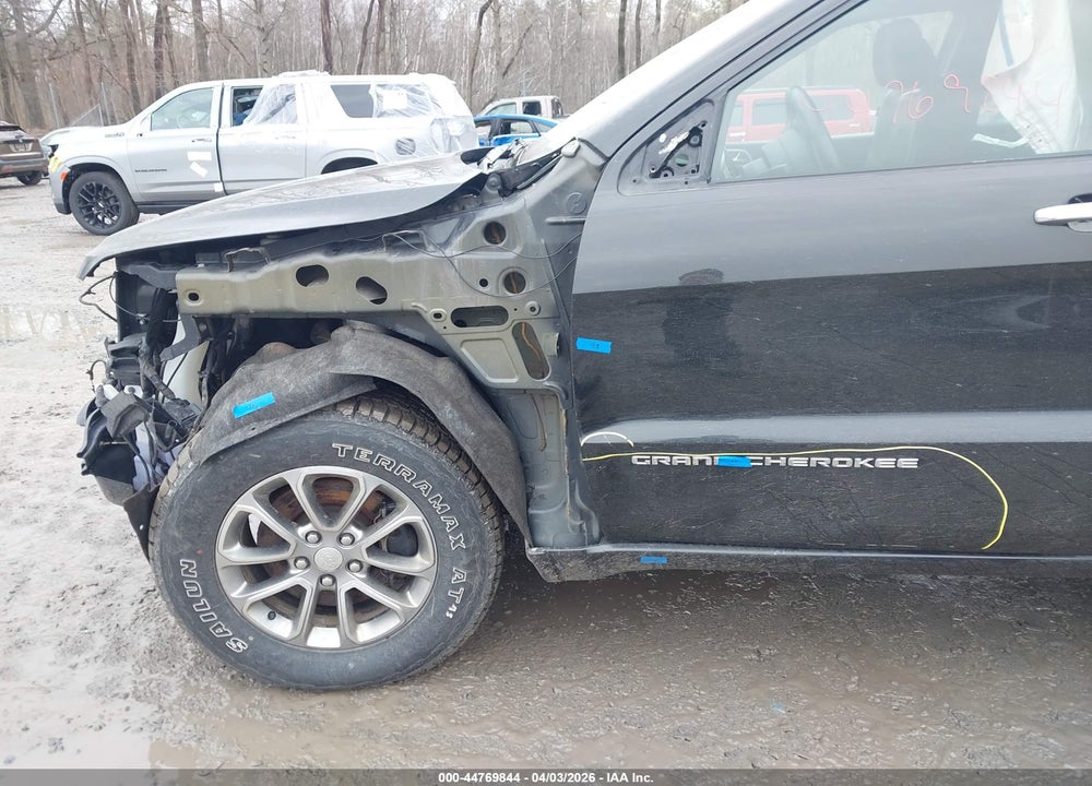 2014 JEEP GRAND CHEROKEE OVERLAND VIN: 1C4RJFCM7EC324039