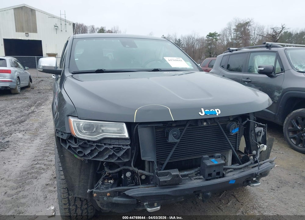 2014 JEEP GRAND CHEROKEE OVERLAND VIN: 1C4RJFCM7EC324039