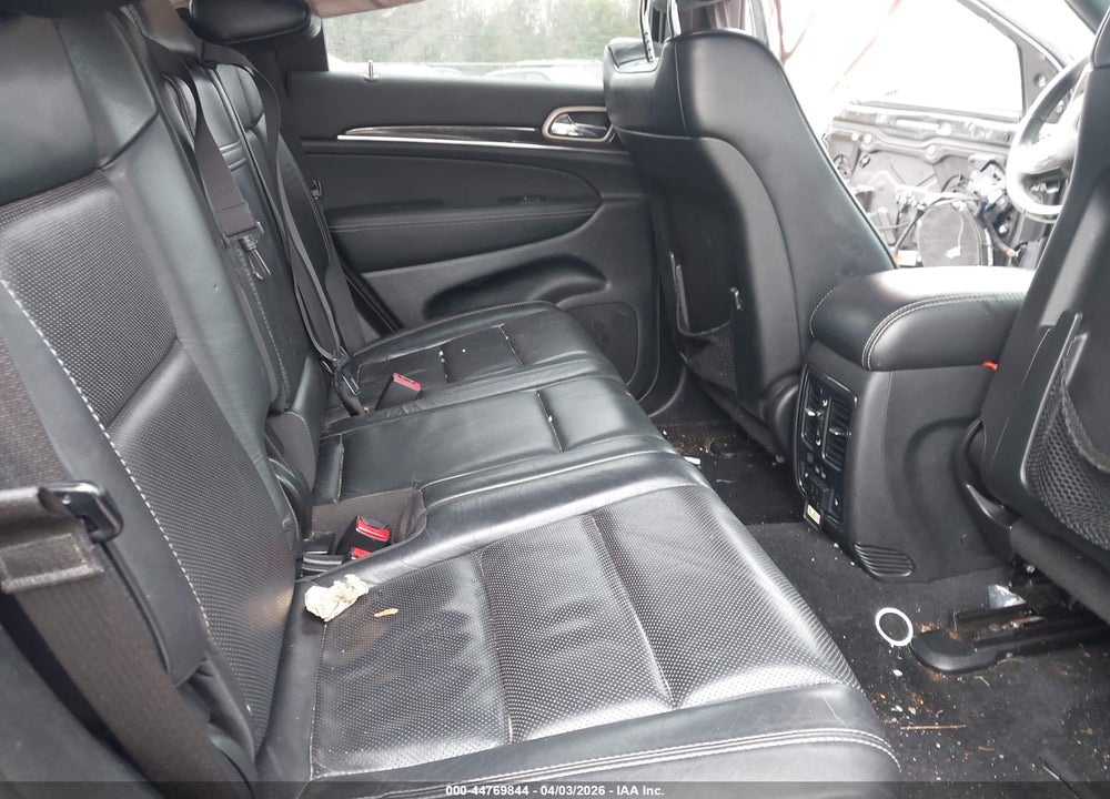 2014 JEEP GRAND CHEROKEE OVERLAND VIN: 1C4RJFCM7EC324039