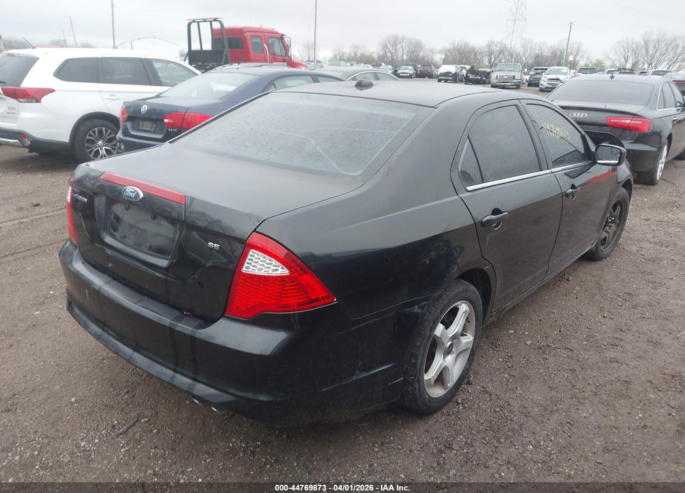 2011 FORD FUSION SE VIN: 3FAHP0HA5BR131624