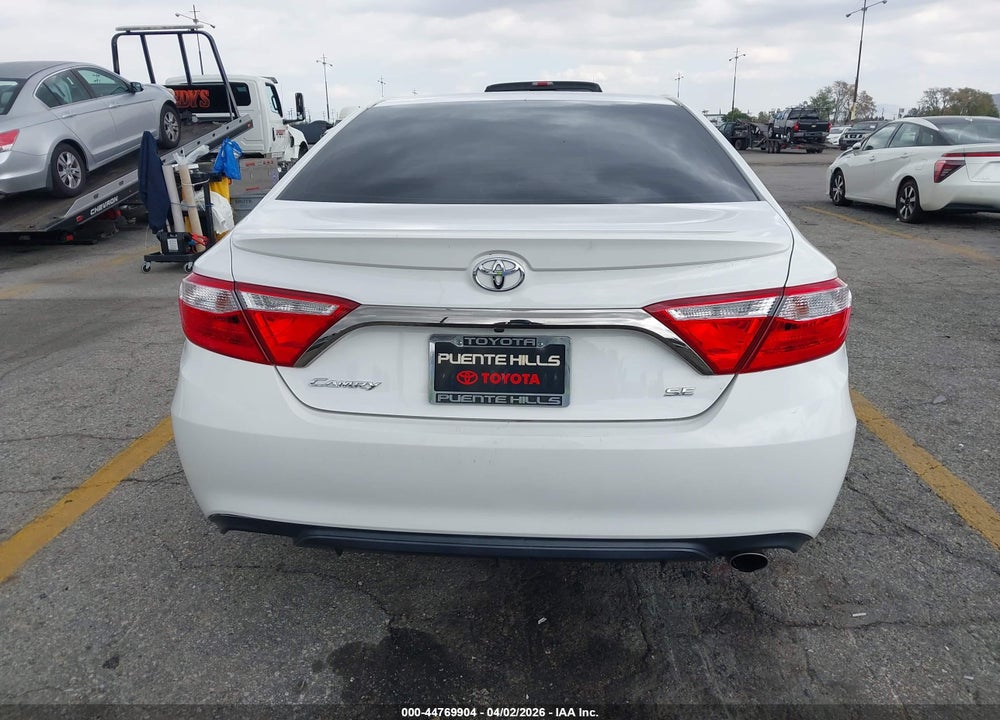 2016 TOYOTA CAMRY SE VIN: 4T1BF1FK6GU190259