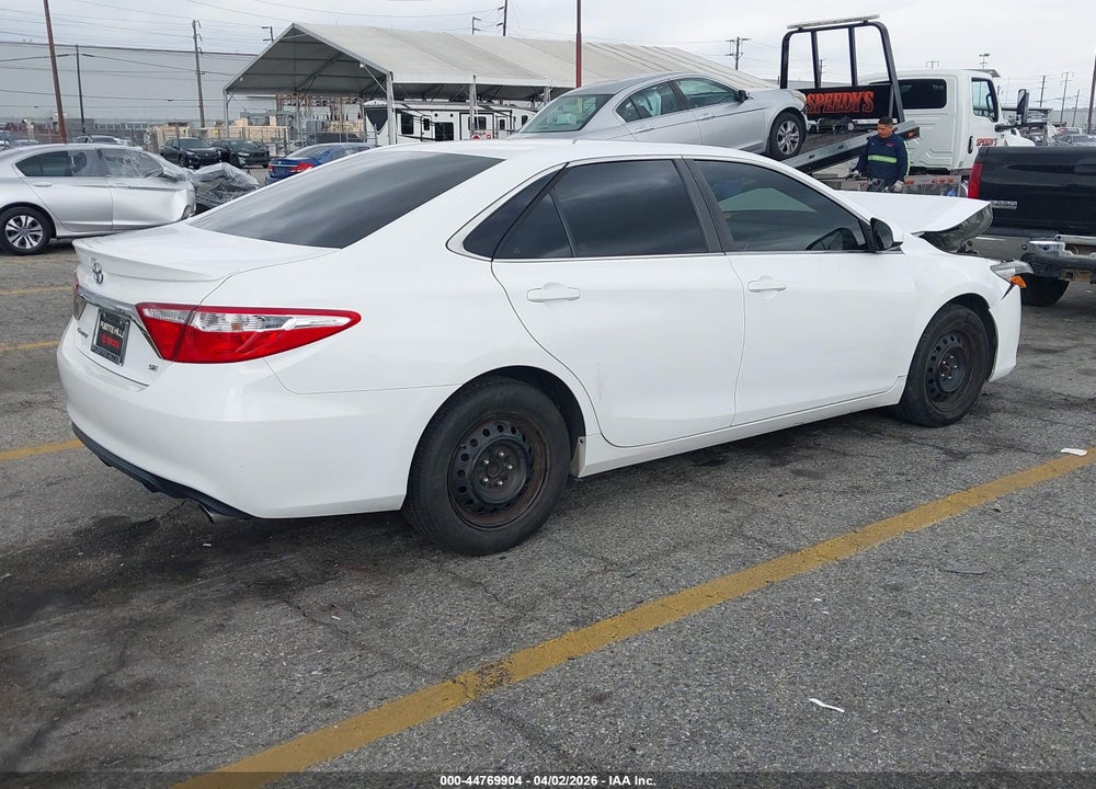 2016 TOYOTA CAMRY SE VIN: 4T1BF1FK6GU190259