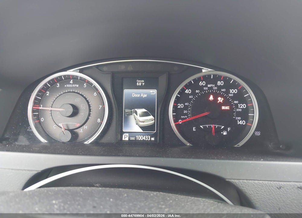 2016 TOYOTA CAMRY SE VIN: 4T1BF1FK6GU190259