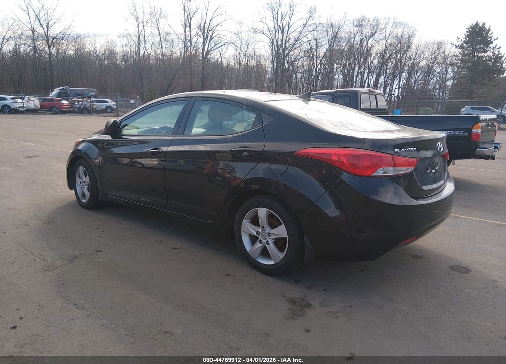 2013 HYUNDAI ELANTRA GLS VIN: 5NPDH4AE8DH251790