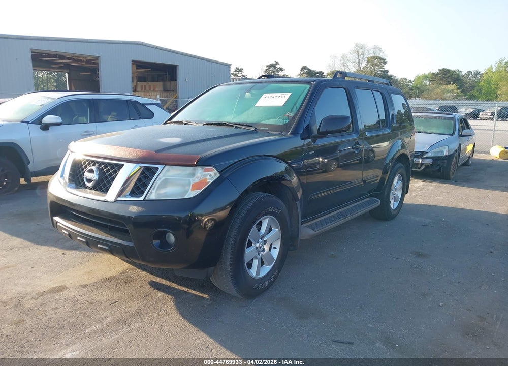2012 NISSAN PATHFINDER SV VIN: 5N1AR1NNXCC636346