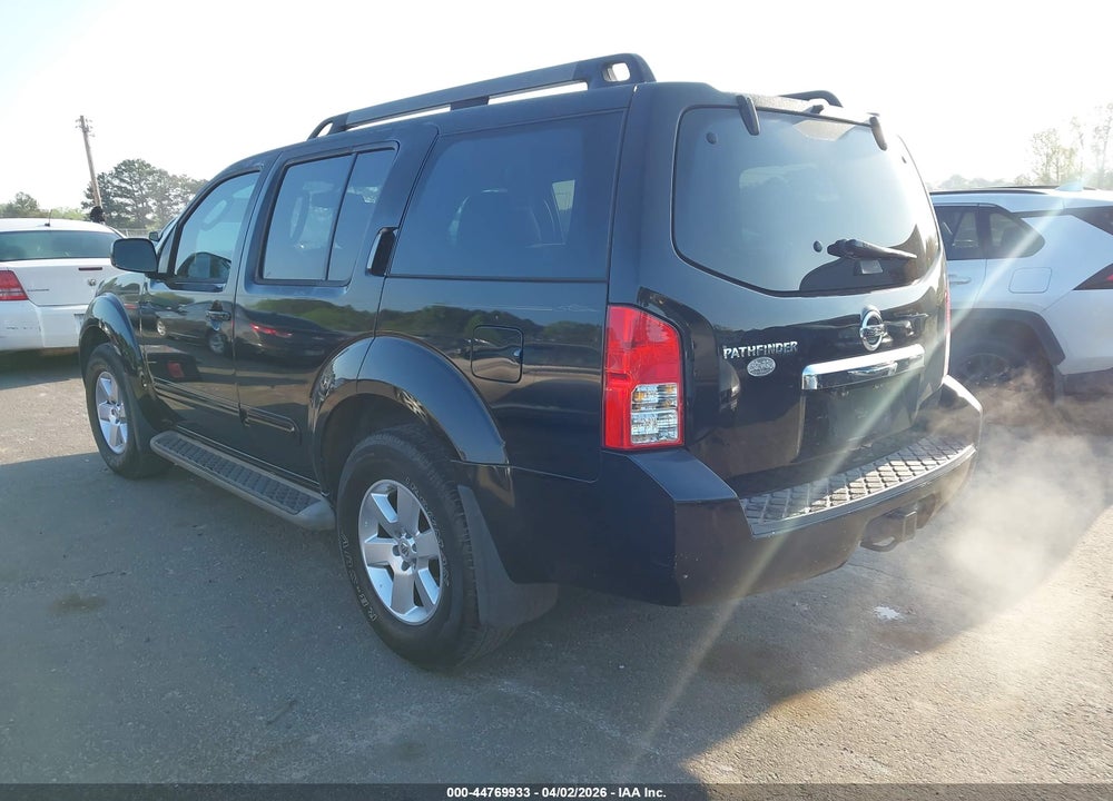 2012 NISSAN PATHFINDER SV VIN: 5N1AR1NNXCC636346
