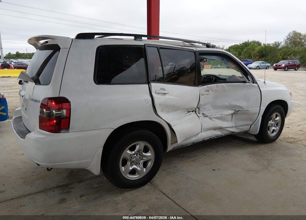 2007 TOYOTA HIGHLANDER VIN: JTEGD21A770160291