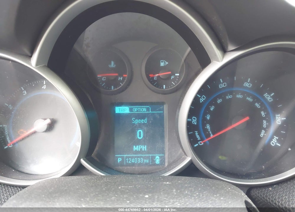 2014 CHEVROLET CRUZE 2LT AUTO VIN: 1G1PE5SB0E7412471