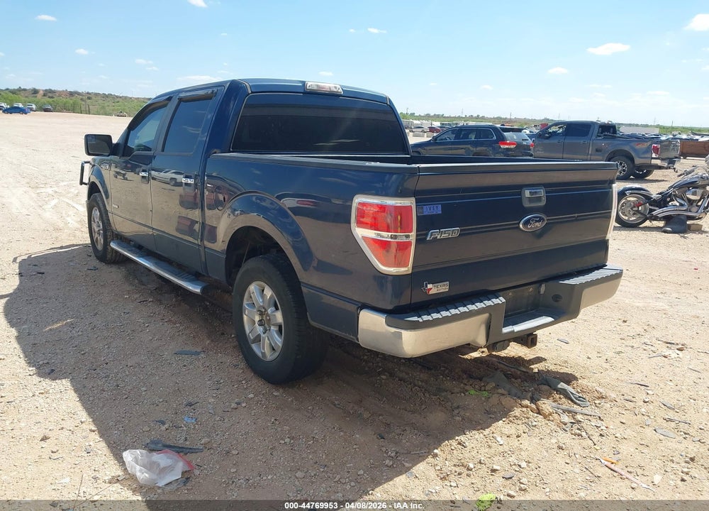2013 FORD F-150 XLT VIN: 1FTFW1CT6DKG48036