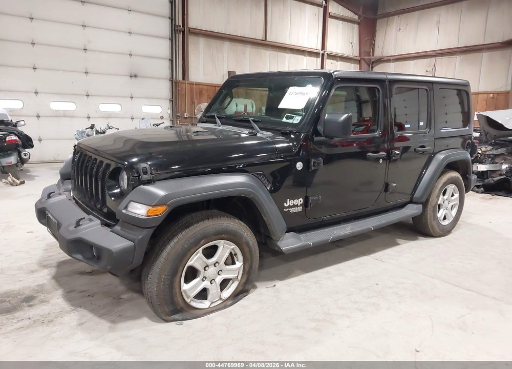 2018 JEEP WRANGLER UNLIMITED SPORT S 4X4 VIN: 1C4HJXDN8JW198923