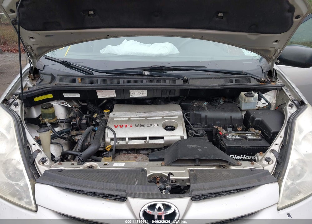 2006 TOYOTA SIENNA LE VIN: 5TDBA23C86S055034