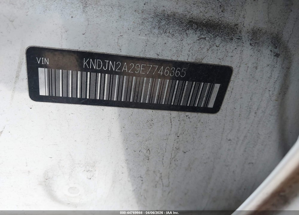 2014 KIA SOUL VIN: KNDJN2A29E7746365
