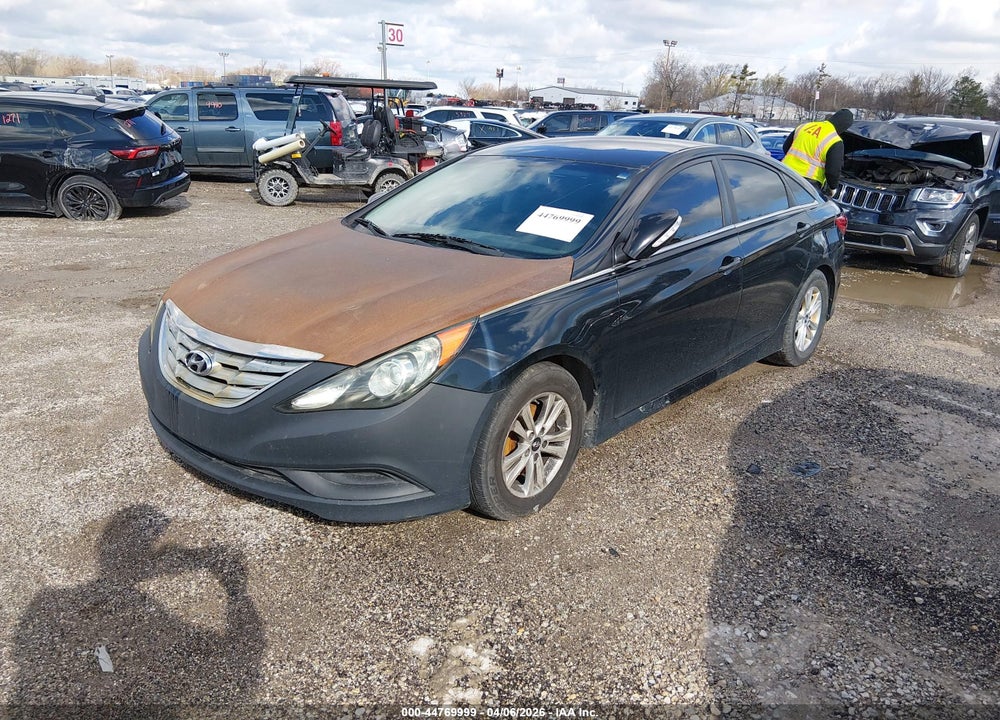 2014 HYUNDAI SONATA GLS VIN: 5NPEB4ACXEH945547
