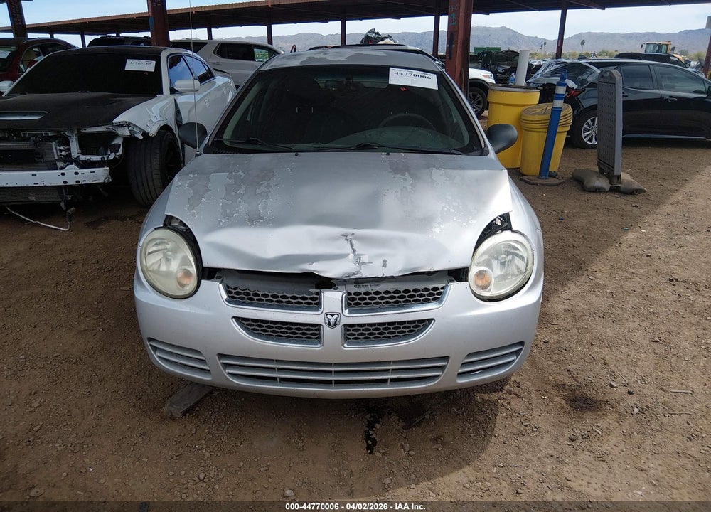 2005 DODGE NEON SXT VIN: 1B3ES56CX5D199624