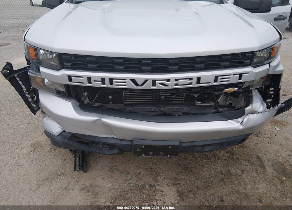 2021 CHEVROLET SILVERADO 1500 2WD  SHORT BED CUSTOM VIN: 3GCPWBEK4MG220049
