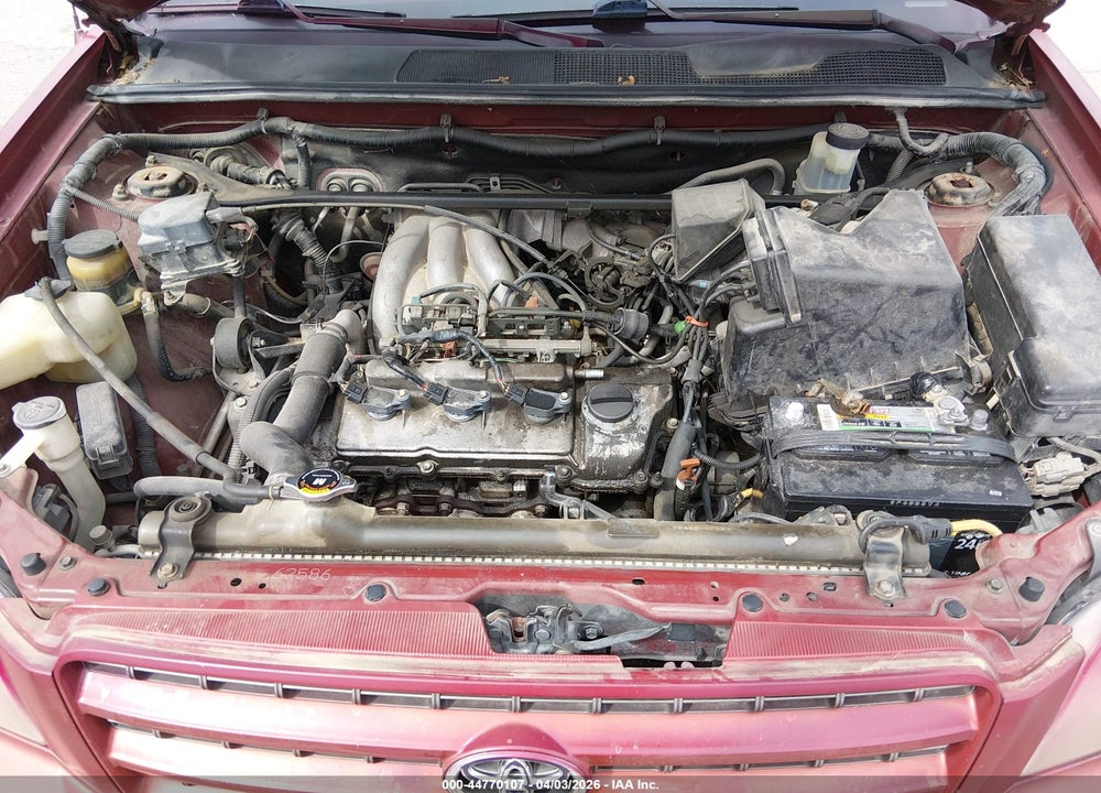 2001 TOYOTA HIGHLANDER V6 VIN: JTEHF21A010031329
