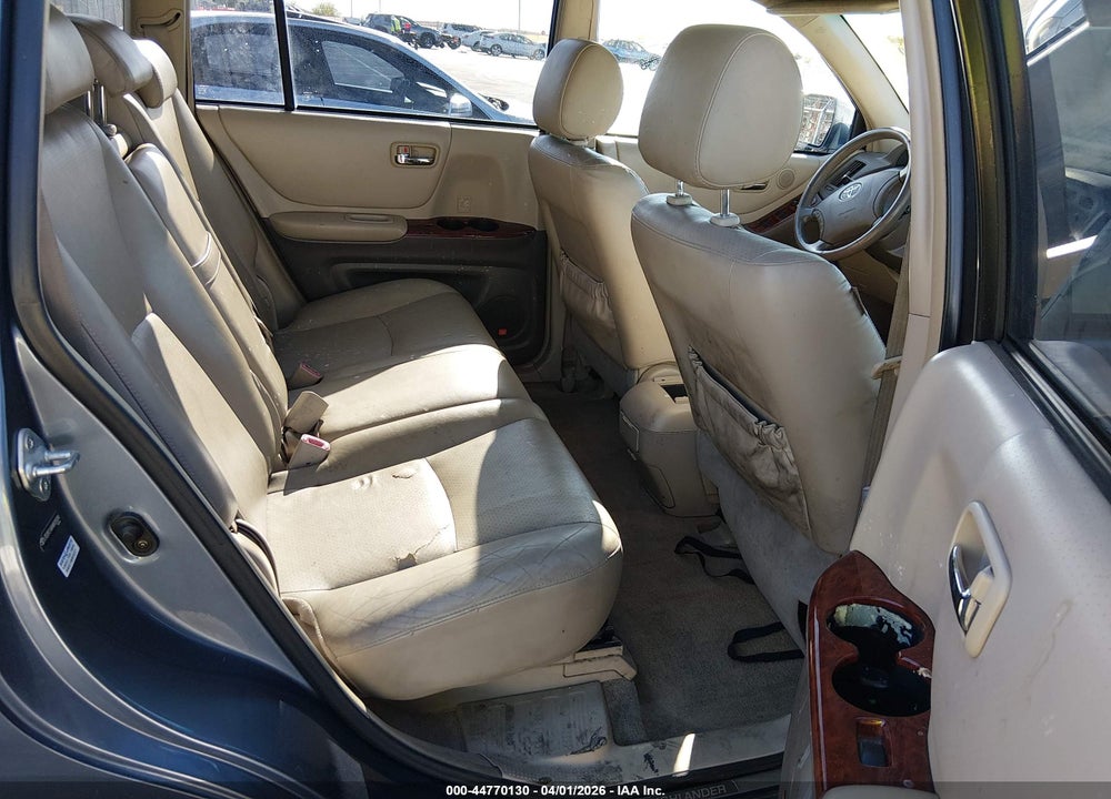 2004 TOYOTA HIGHLANDER LIMITED V6 VIN: JTEDP21A840020286