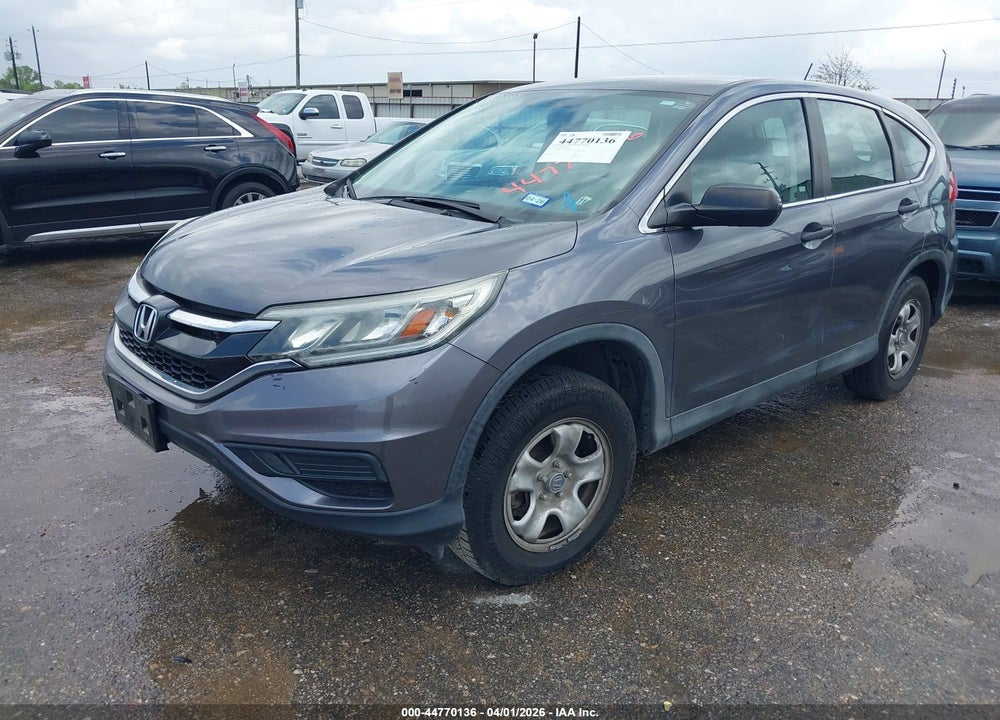 2016 HONDA CR-V LX VIN: 2HKRM4H31GH700334