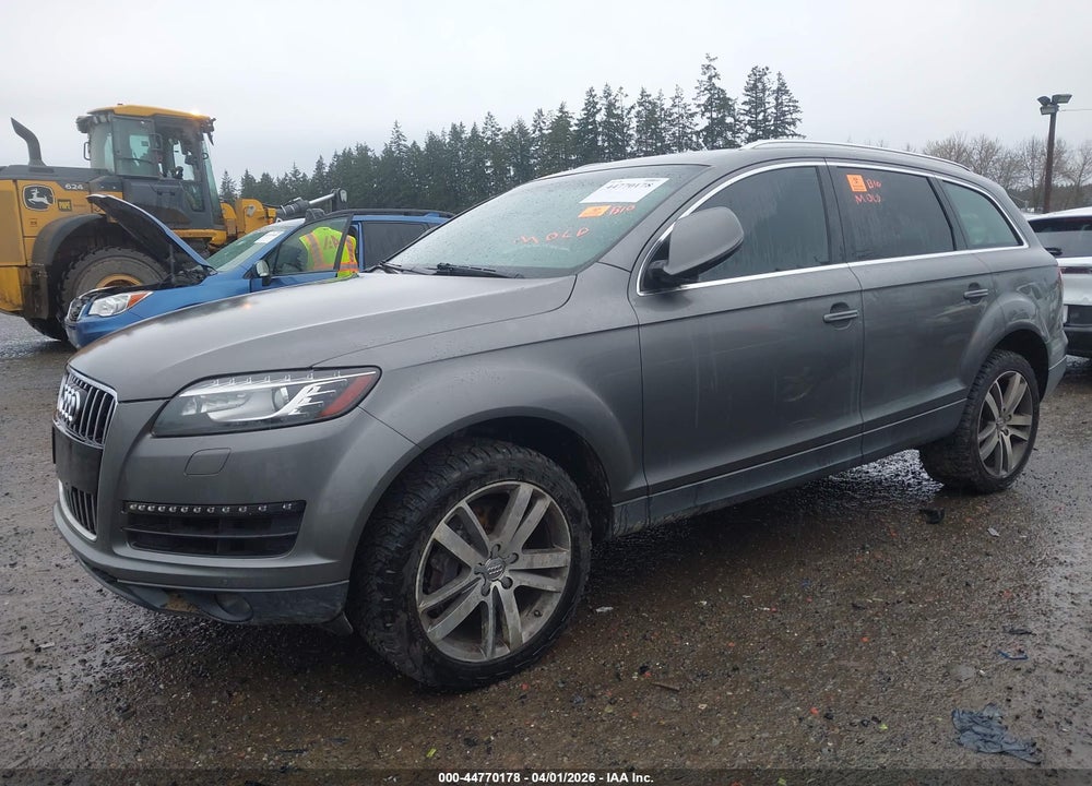 2013 AUDI Q7 3.0T PREMIUM VIN: WA1LGAFE2DD002715