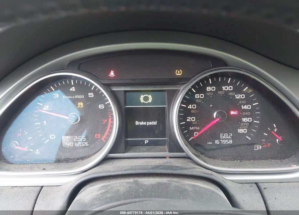 2013 AUDI Q7 3.0T PREMIUM VIN: WA1LGAFE2DD002715
