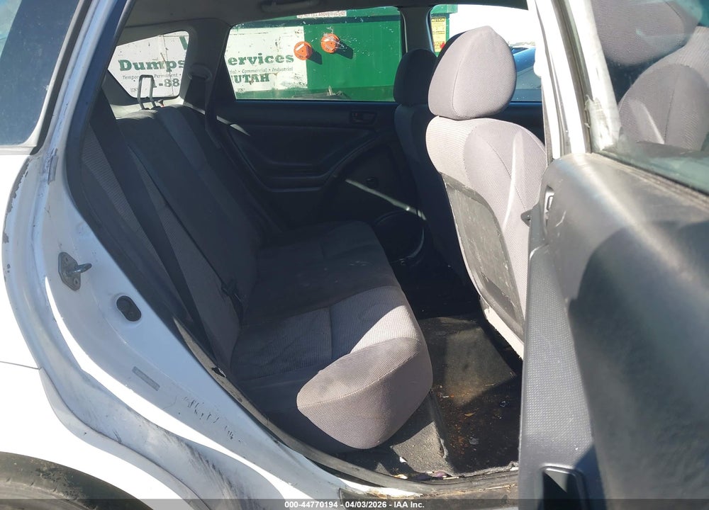 2005 PONTIAC VIBE VIN: 5Y2SL63835Z402005
