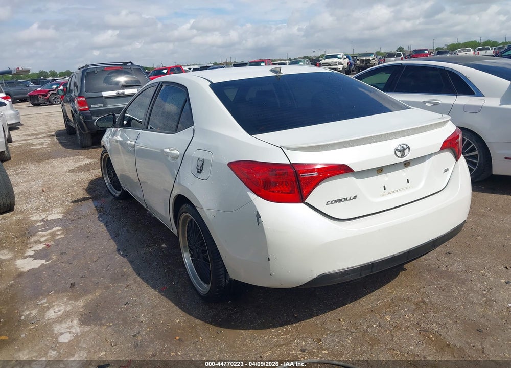 2019 TOYOTA COROLLA SE VIN: 5YFBURHE2KP925566