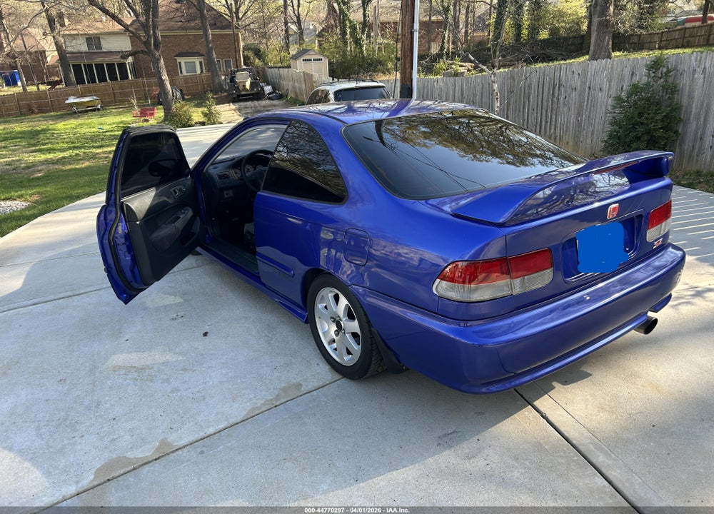 2000 HONDA CIVIC SI VIN: 1HGEM1157YL121940