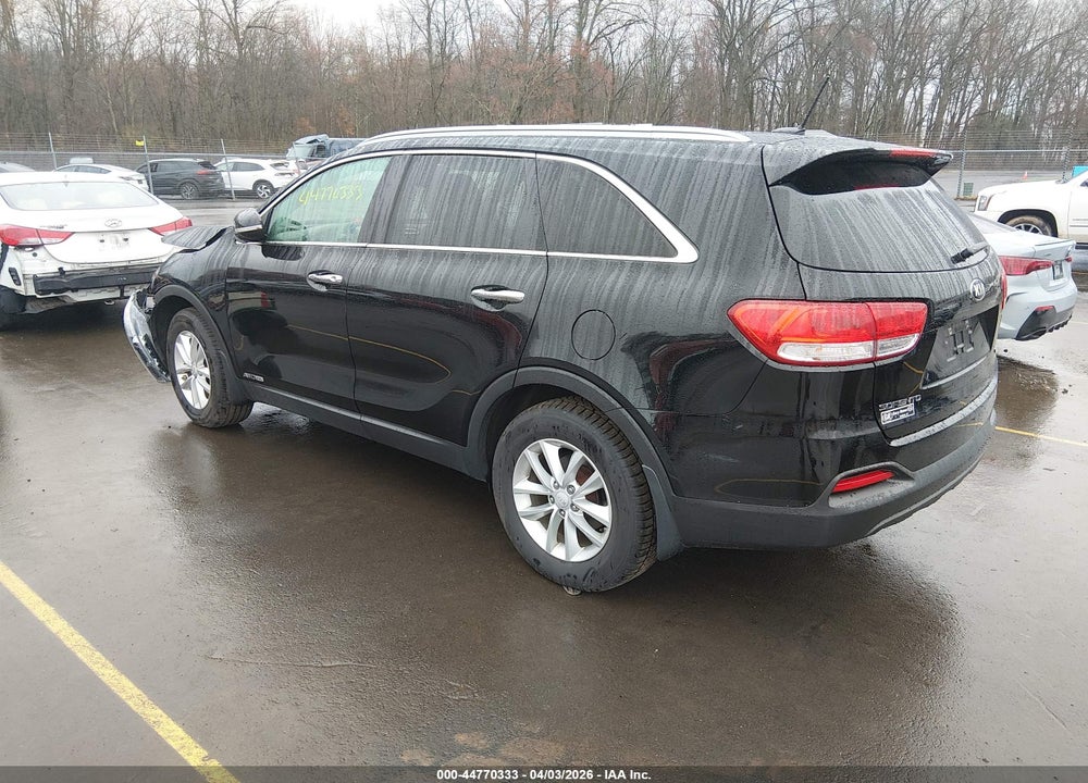 2016 KIA SORENTO 3.3L LX VIN: 5XYPGDA55GG086339