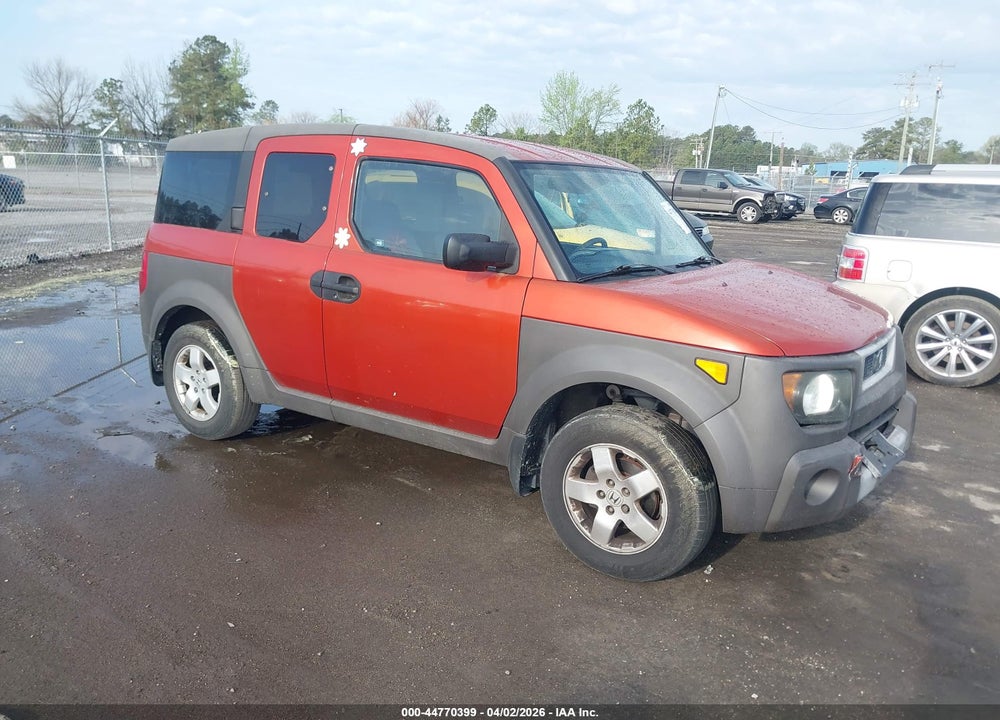 2003 HONDA ELEMENT EX VIN: 5J6YH28503L032662