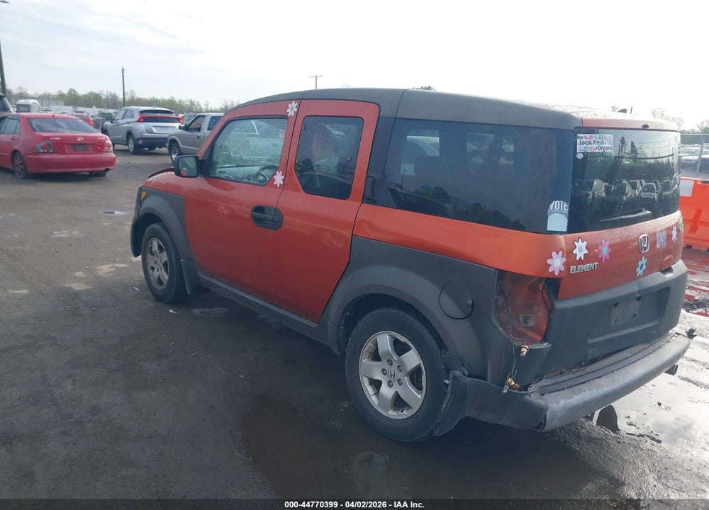 2003 HONDA ELEMENT EX VIN: 5J6YH28503L032662