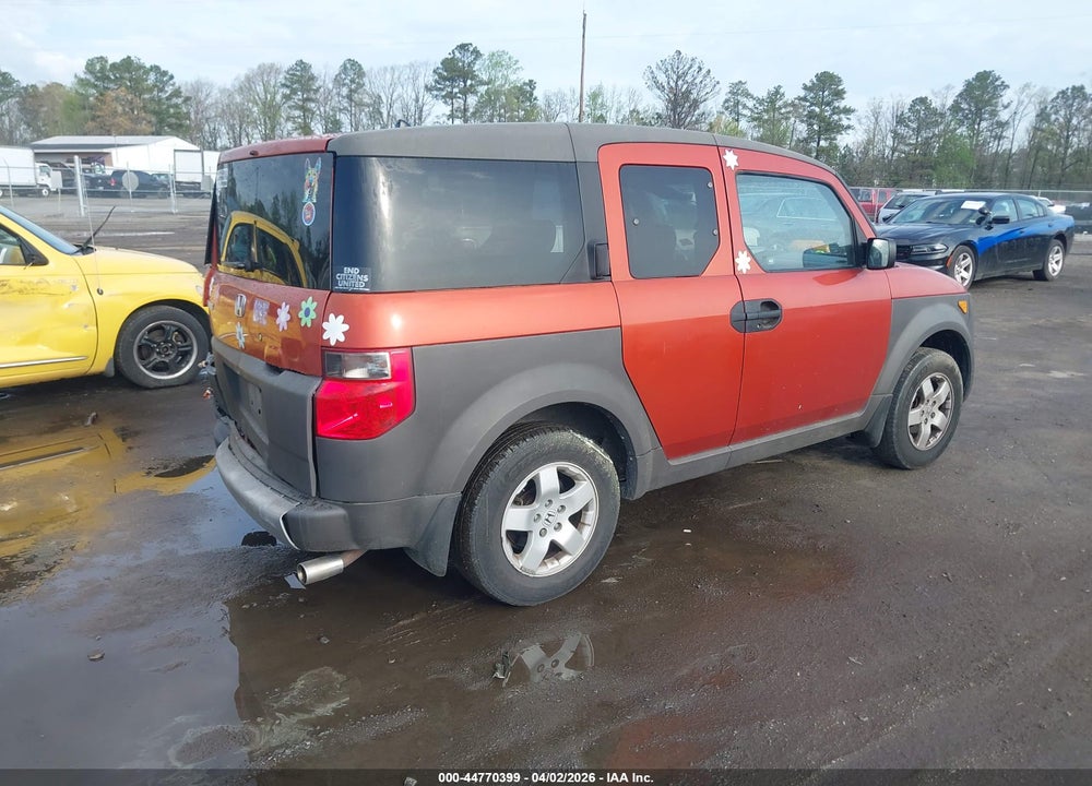 2003 HONDA ELEMENT EX VIN: 5J6YH28503L032662