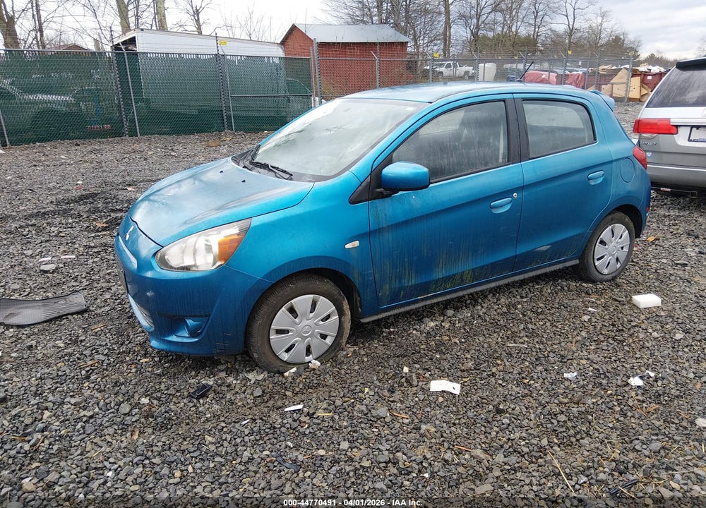 2015 MITSUBISHI MIRAGE DE/RF VIN: ML32A3HJ6FH034378