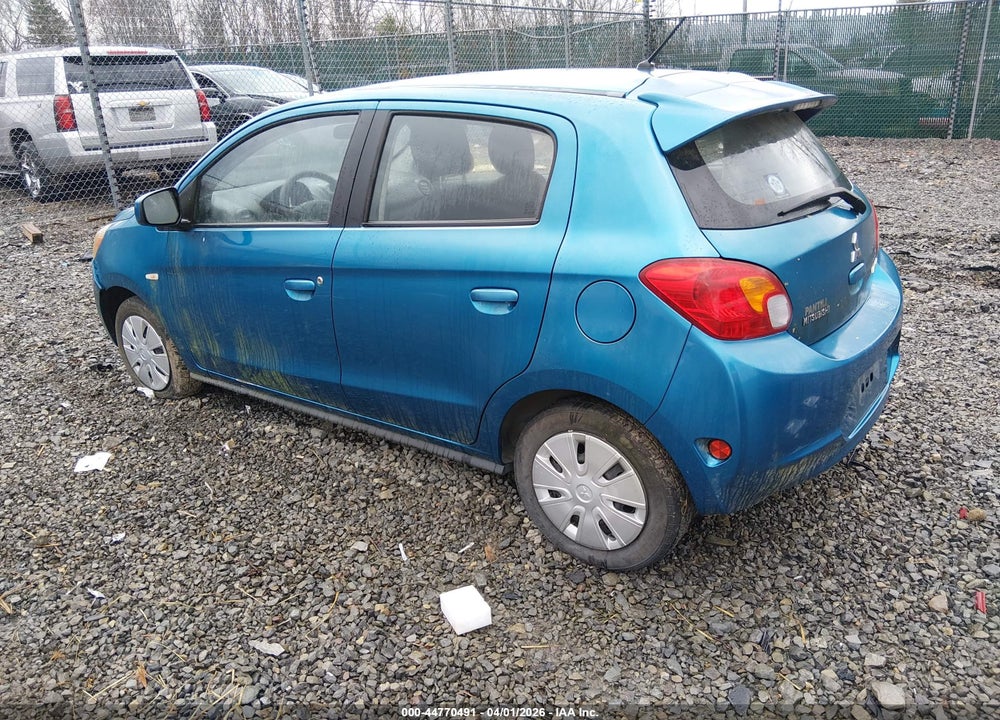 2015 MITSUBISHI MIRAGE DE/RF VIN: ML32A3HJ6FH034378