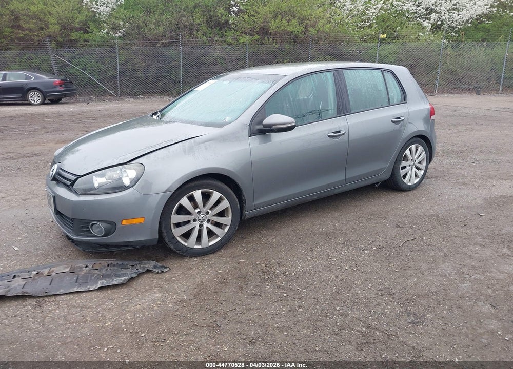 2012 VOLKSWAGEN GOLF TDI 4-DOOR VIN: WVWNM7AJ4CW063307