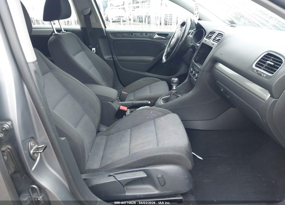 2012 VOLKSWAGEN GOLF TDI 4-DOOR VIN: WVWNM7AJ4CW063307