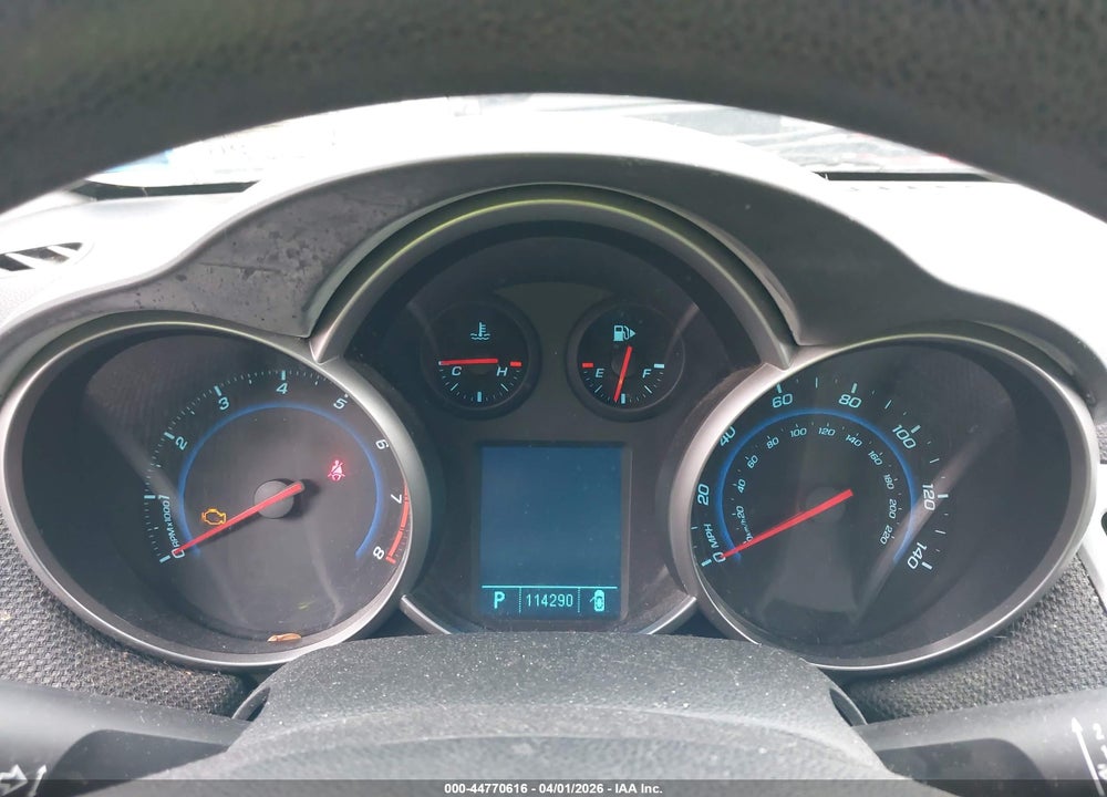 2011 CHEVROLET CRUZE 1LT VIN: 1G1PF5S92B7186990