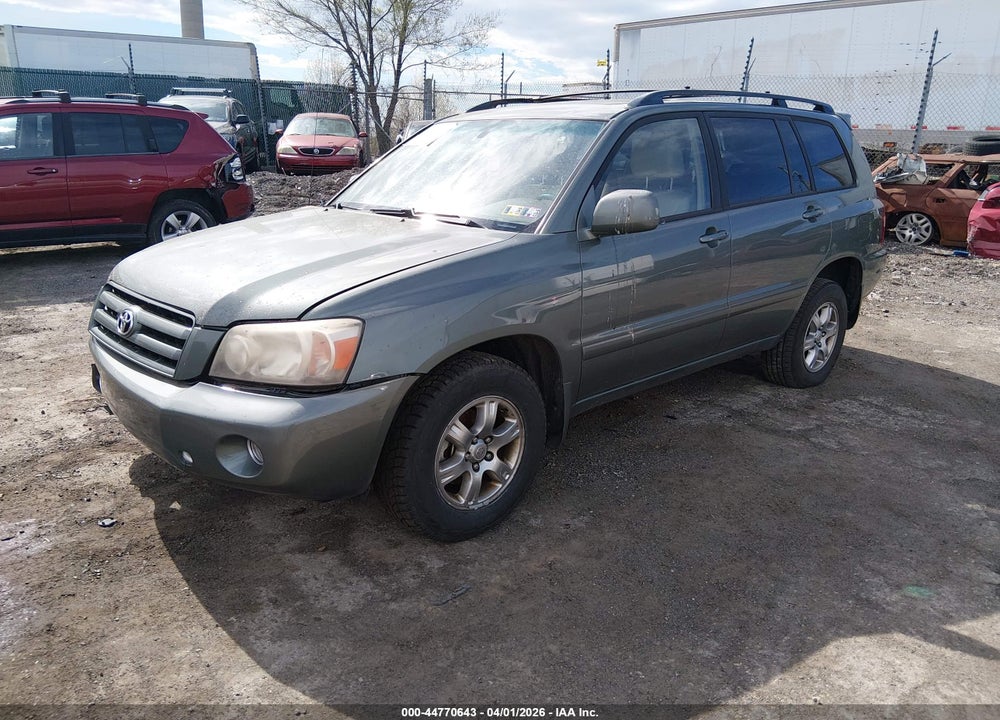 2007 TOYOTA HIGHLANDER V6 VIN: JTEHP21A670223909