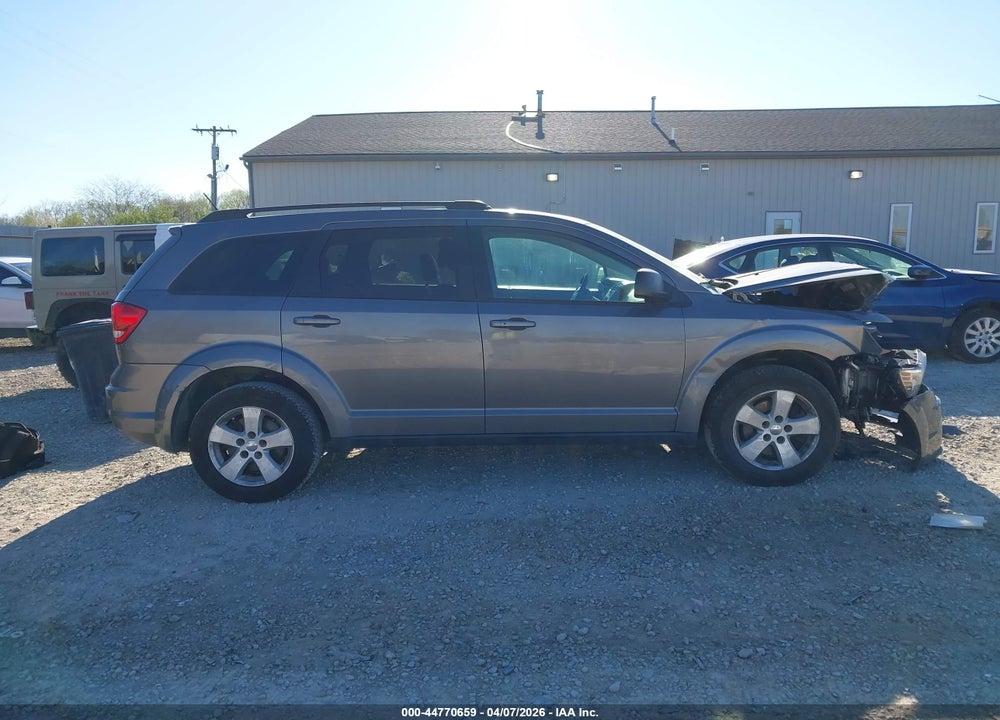 2013 DODGE JOURNEY SE VIN: 3C4PDCAB7DT537834