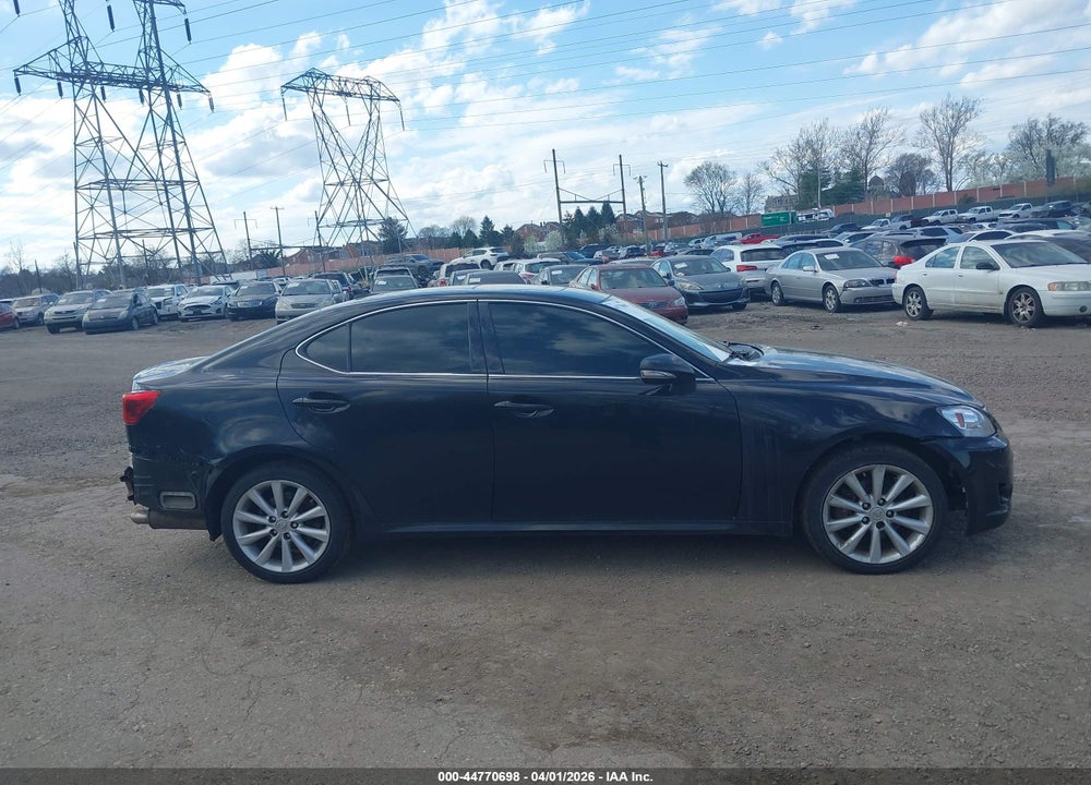 2010 LEXUS IS 250 VIN: JTHCF5C21A5044579